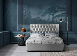 Letto matrimoniale con gambe Mod. web Md work a prezzo scontato