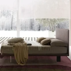 Letto matrimoniale con gambe Snap Le comfort a prezzo scontato