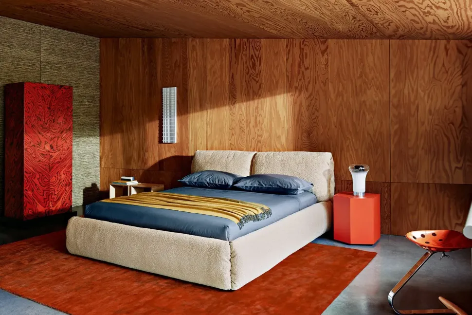 Letto matrimoniale con giroletto Letto za:za a prezzo riservato