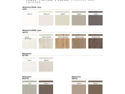 Letto matrimoniale con giroletto Air Zg mobili a prezzo scontato