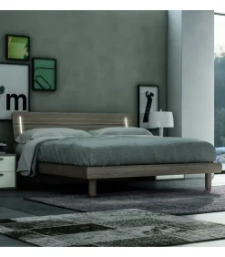 Letto matrimoniale con giroletto Vela Santalucia a prezzo ribassato