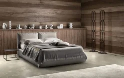 Letto matrimoniale con giroletto Quiet Samoa a prezzo scontato