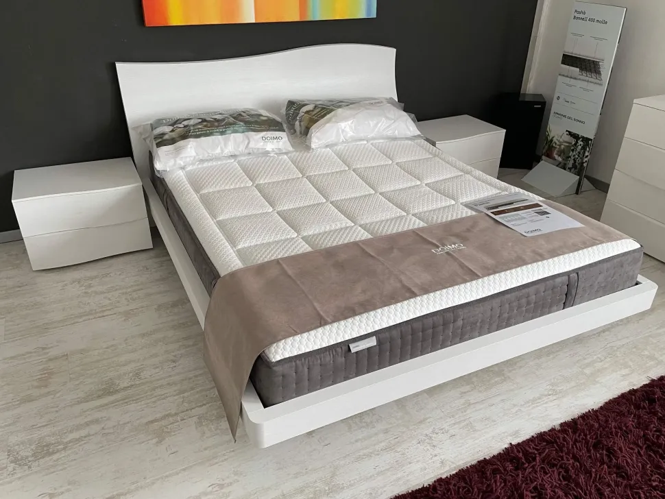 Letto matrimoniale con giroletto Letto santa lucia melaminico melaminico scontato Santalucia a prezzo scontato