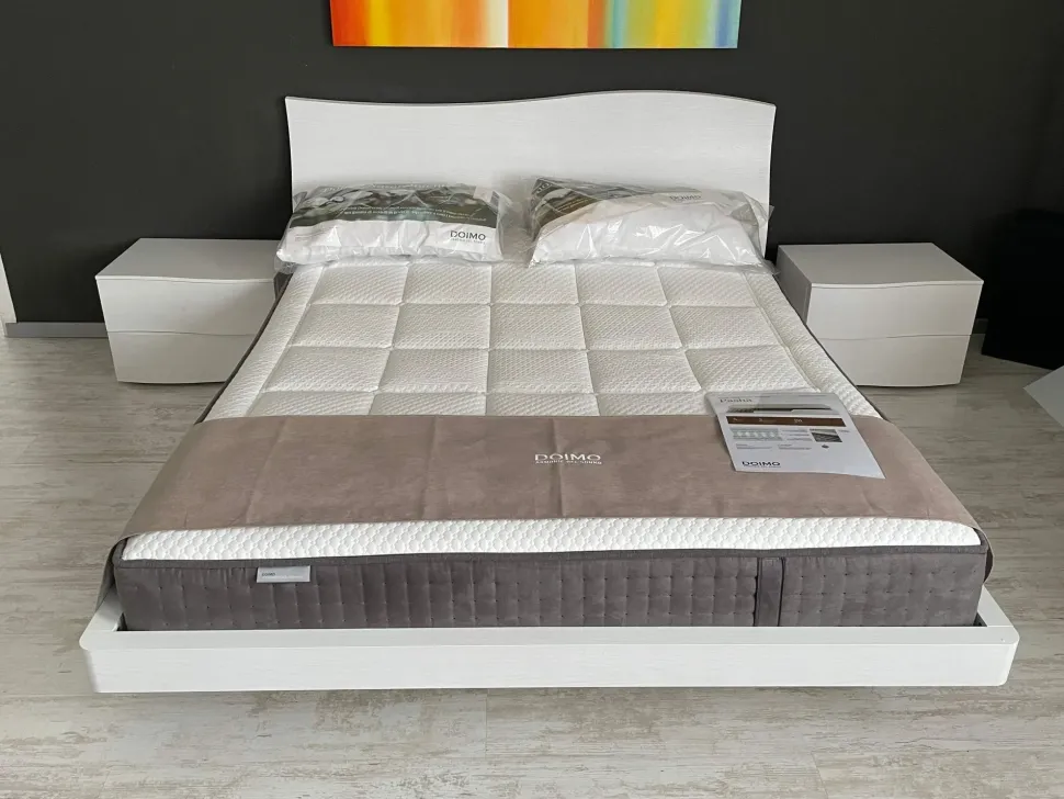 Letto matrimoniale con giroletto Letto santa lucia melaminico melaminico scontato Santalucia a prezzo scontato