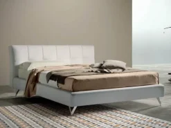 Letto matrimoniale con giroletto Contemporary Samoa a prezzo ribassato