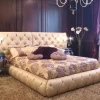 Letto matrimoniale con giroletto Luxury maxy capitonne artigianale  Md work a prezzo scontato