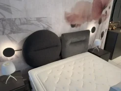 Letto matrimoniale con pediera Bishape Caccaro a prezzo ribassato