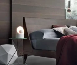 Letto matrimoniale con piedini Clark Giellesse a prezzo scontato