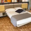 Letto matrimoniale con piedini Ecletto Sangiacomo a prezzo ribassato