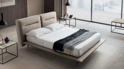 Letto matrimoniale con piedini Moonlight Felis a prezzo scontato
