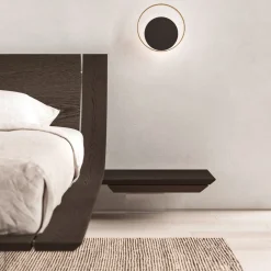 Letto matrimoniale con piedini Aqua Presotto a prezzo ribassato