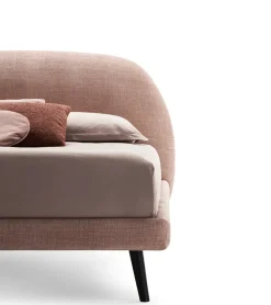 Letto matrimoniale con piedini Calipso Rosini a prezzo ribassato