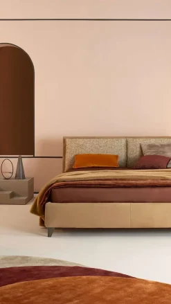 Letto matrimoniale con piedini Artico Twils a prezzo ribassato