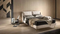 Letto matrimoniale con piedini Fun double lift * Samoa a prezzo ribassato