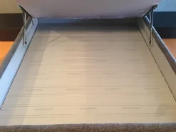 Letto matrimoniale design Topazio Bontempi a prezzo scontato