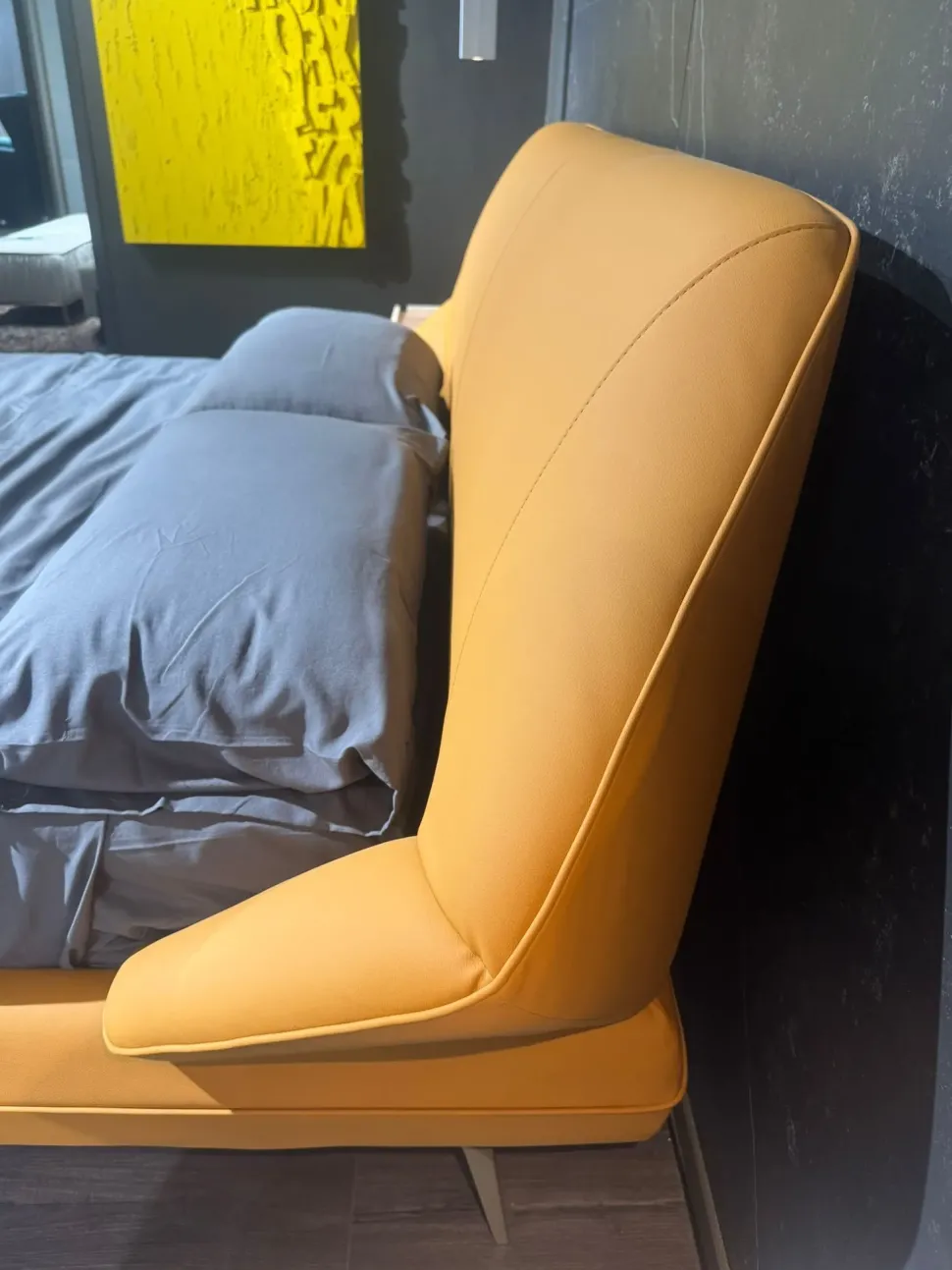 Letto matrimoniale design Origami Novaluna a prezzo scontato