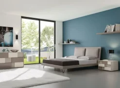 Letto matrimoniale design Orizzonte Favero a prezzo scontato