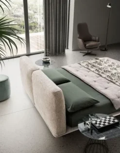 Letto matrimoniale design Fenice Le comfort a prezzo scontato