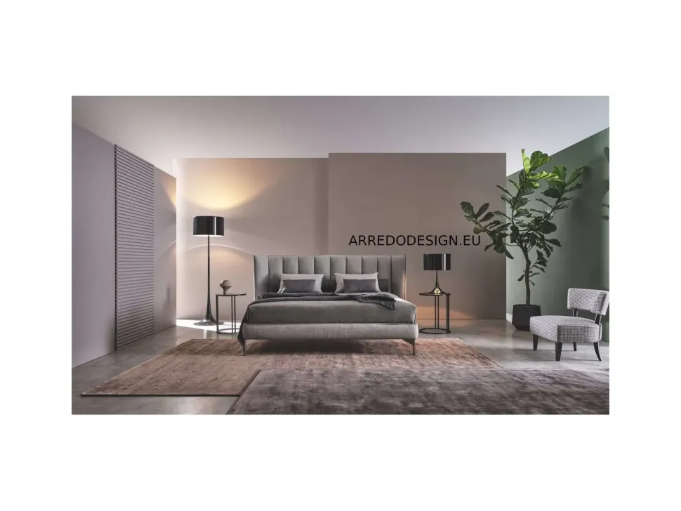 Letto matrimoniale design Opera Twils a prezzo scontato