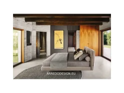 Letto matrimoniale design Book Twils a prezzo ribassato