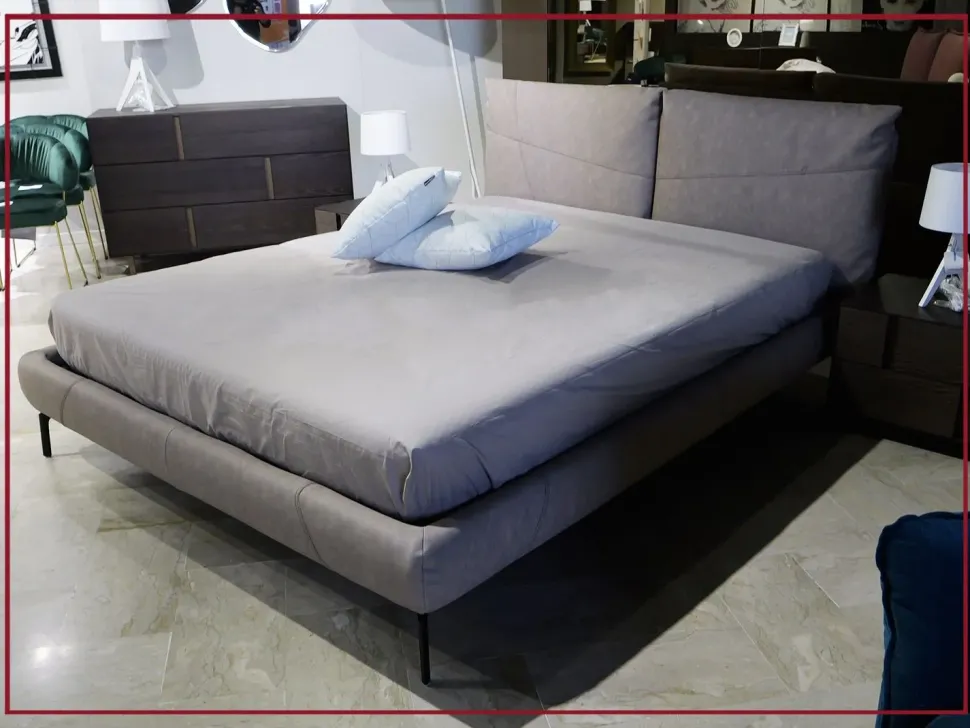 Letto matrimoniale design So casual Noctis a prezzo ribassato
