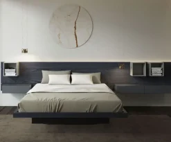 Letto matrimoniale design Sorvolo Fimar a prezzo ribassato