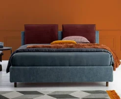 Letto matrimoniale design Frick Twils a prezzo ribassato