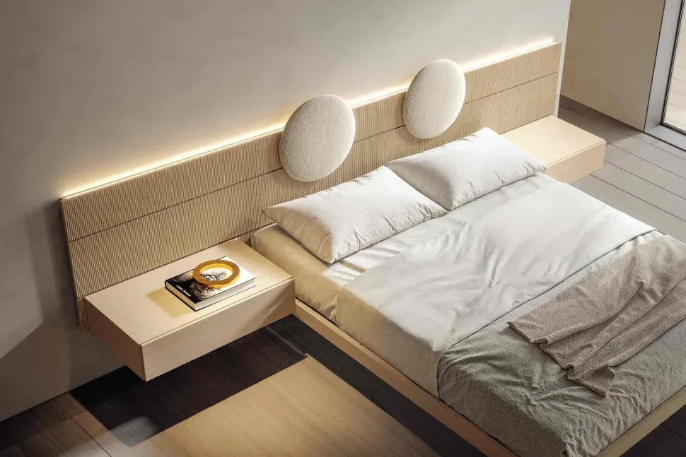 Letto matrimoniale design Cloud Veneran a prezzo scontato