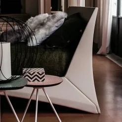 Letto matrimoniale Dylan in pelle. Prezzo speciale!