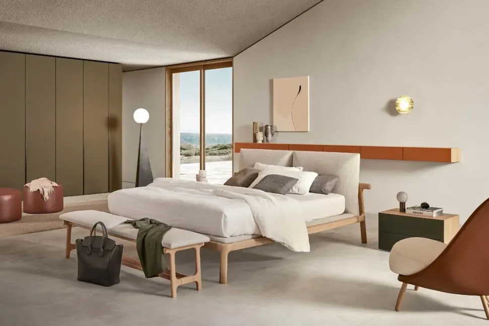 Letto matrimoniale Fushimi Pianca con un ribasso IMPERDIBILE