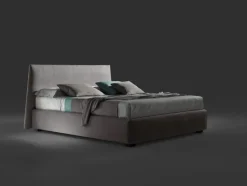 Letto matrimoniale imbottito JC di Samoa Bside scontato del 30%.