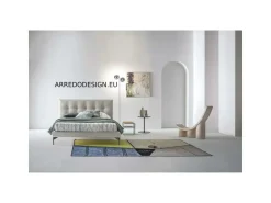 Letto matrimoniale Max capitonne basso Twils con un ribasso IMPERDIBILE