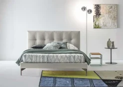 Letto matrimoniale Max capitonne basso Twils con un ribasso IMPERDIBILE