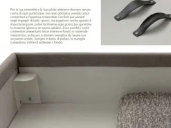 Letto matrimoniale moderno Michelle Ergogreen a prezzo scontato