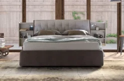 Letto matrimoniale moderno Dylan Artigianale a prezzo ribassato