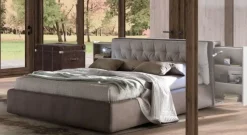 Letto matrimoniale moderno Dylan Artigianale a prezzo ribassato