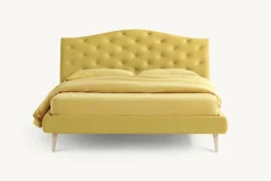 Letto matrimoniale moderno Lyle capitonnè Noctis a prezzo scontato