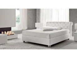 Letto matrimoniale moderno Quarzo Nefi a prezzo scontato