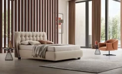 Letto matrimoniale moderno Guscio Le comfort a prezzo ribassato