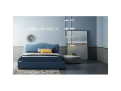 Letto matrimoniale moderno Hollis * Biba salotti a prezzo scontato