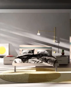 Letto matrimoniale moderno Elga * Orme a prezzo ribassato