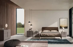 Letto matrimoniale moderno * miranda Orme a prezzo ribassato