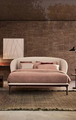 Letto matrimoniale moderno Domenica Pianca a prezzo scontato