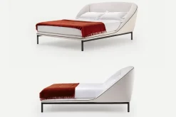 Letto matrimoniale moderno Domenica Pianca a prezzo scontato