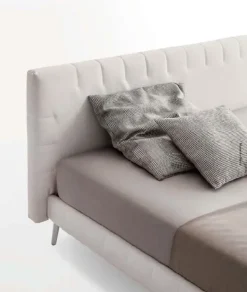 Letto matrimoniale moderno Ecru' Md work a prezzo scontato