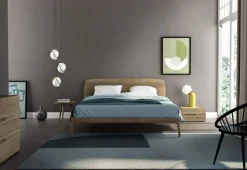 Letto matrimoniale moderno Fleur * Fratelli mirandola a prezzo scontato