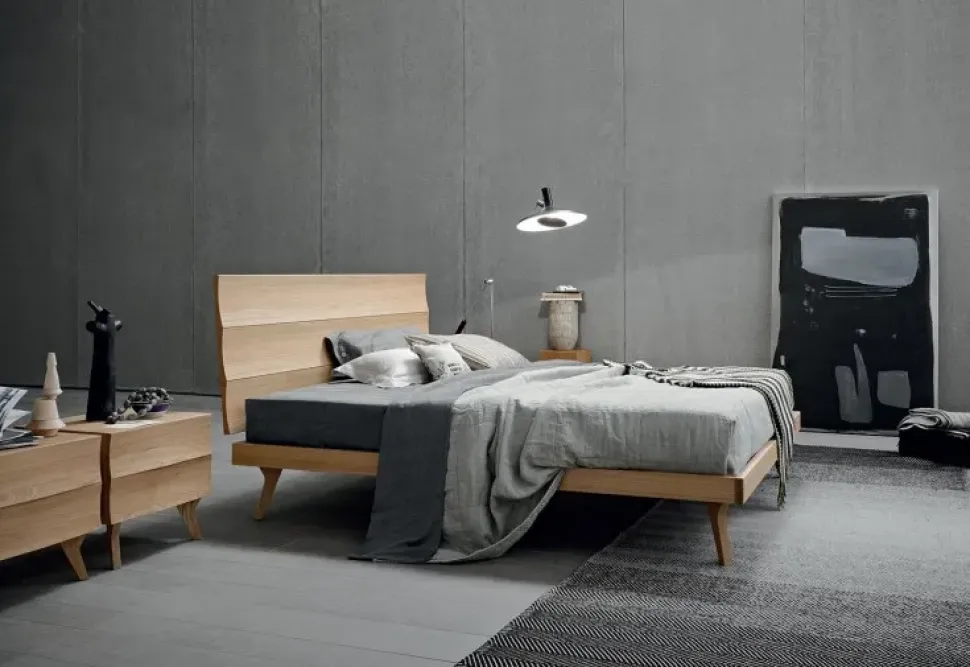 Letto matrimoniale moderno Forest Ballancin a prezzo scontato