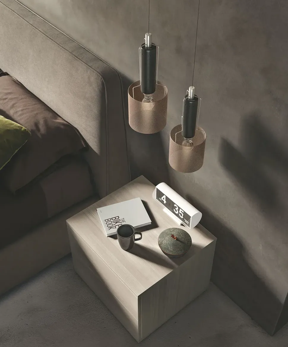 Letto matrimoniale moderno Easy Zg mobili a prezzo scontato