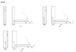 Letto matrimoniale Shin-promo sul nuovo Clever con uno sconto IMPERDIBILE