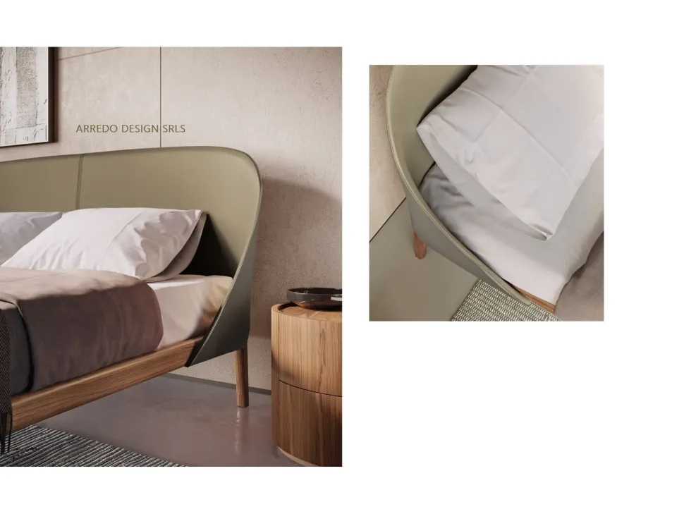 Letto matrimoniale Tamago * Dall'agnese con uno sconto IMPERDIBILE